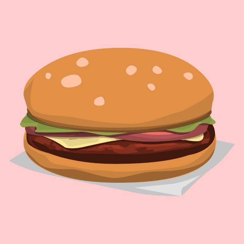 Leckerer Hamburger