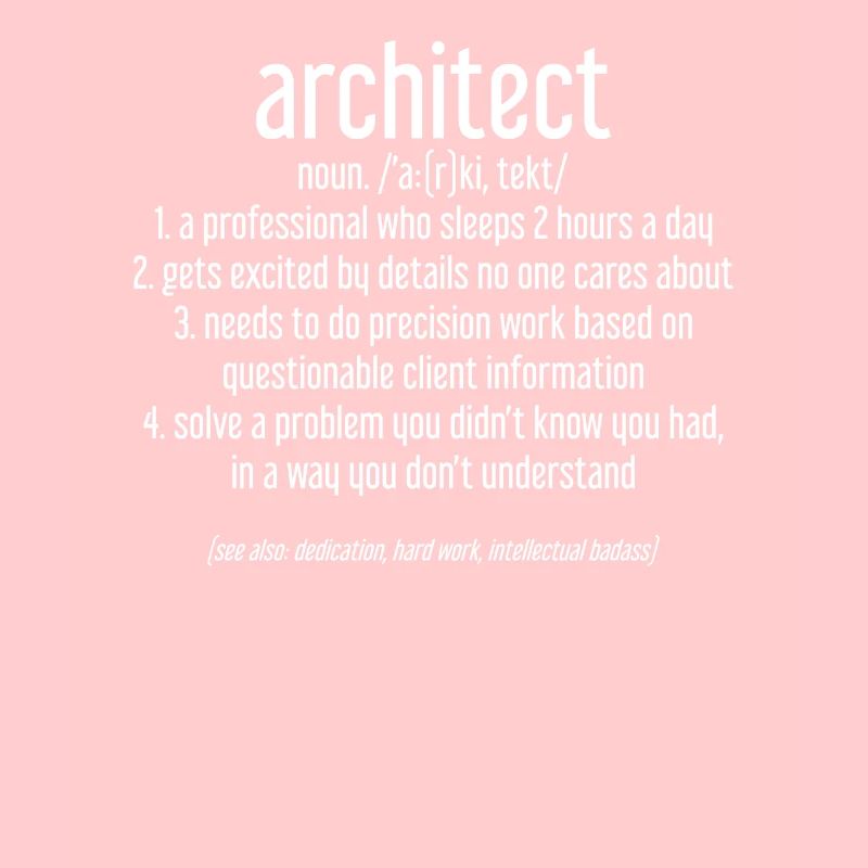 ARCHITECTE - DESIGNER - CONSTRUCTION - DESSIN