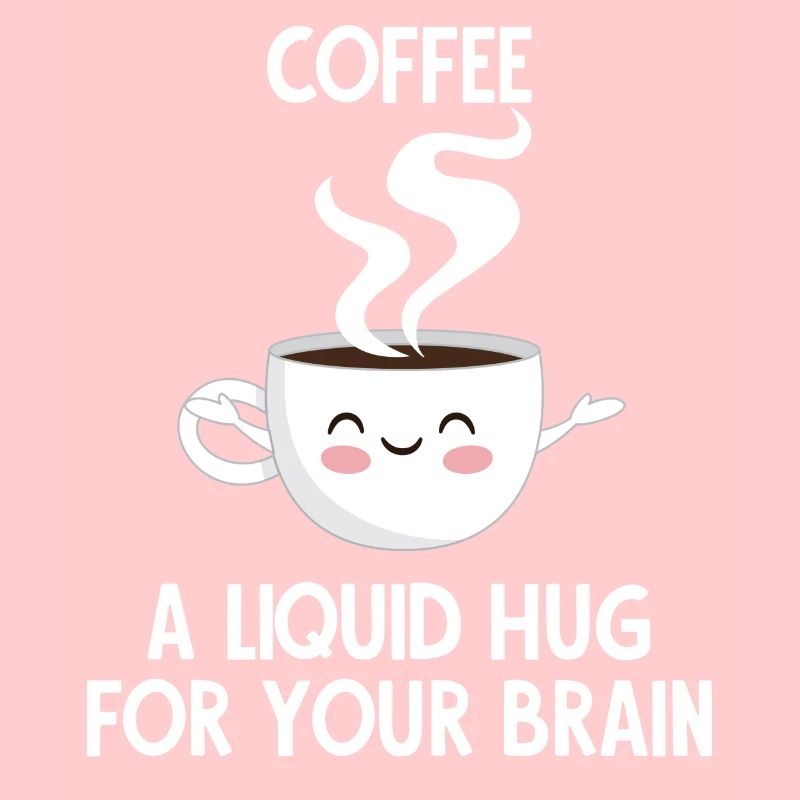 Coffee - Brain - Coffee Drinker - Gift