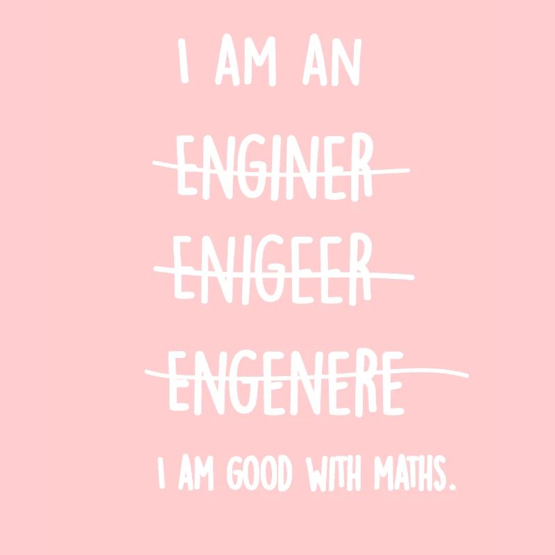 Funny engineer student math physics gift