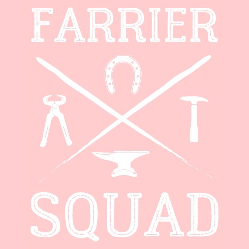 Sabots forgeant des sabots de cheval Farrier Squad