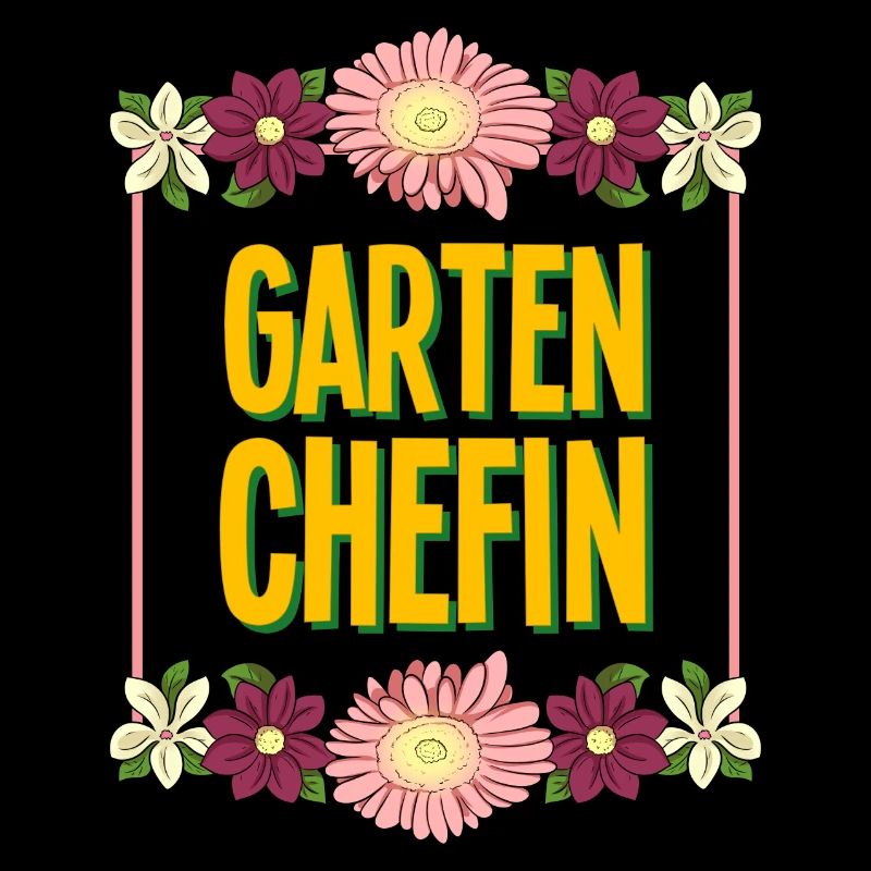 Garten Chefin Gärtnerin Gartenarbeit