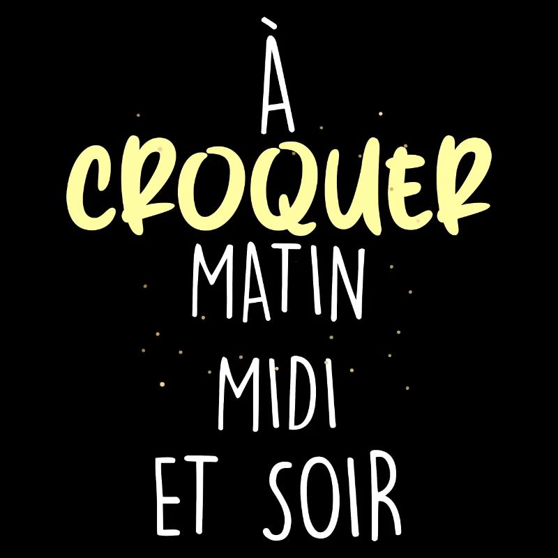 A Croquer Matin Midi Et Soir Cadeau Bébé D'Amour