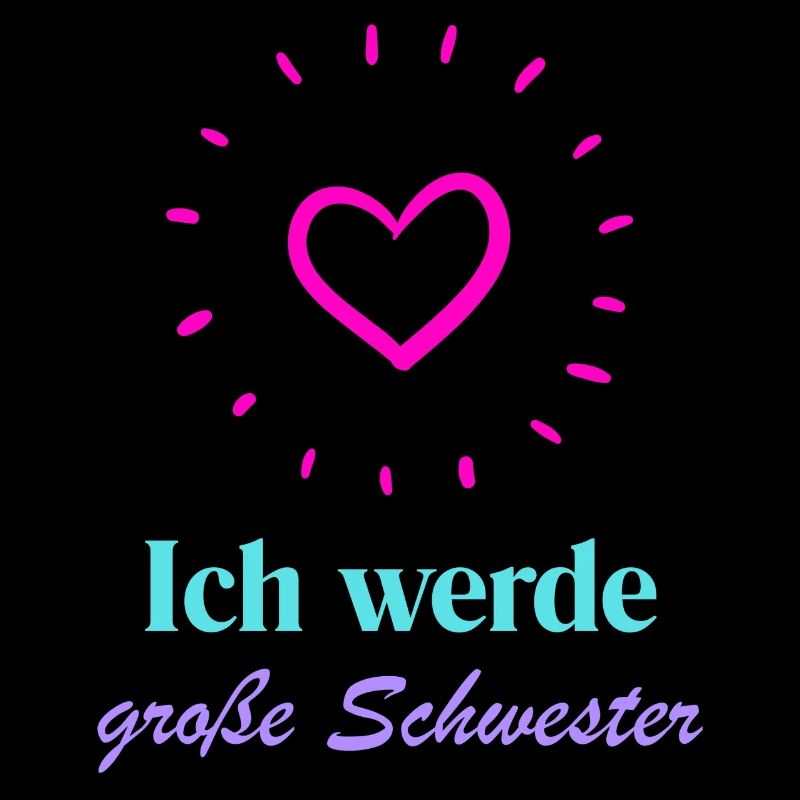 Ich werde große Schwester von einer Schwester