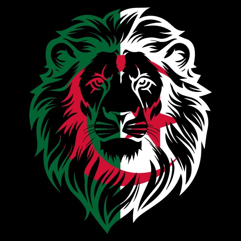 Algerischer Löwe - Algerien Geschenkidee