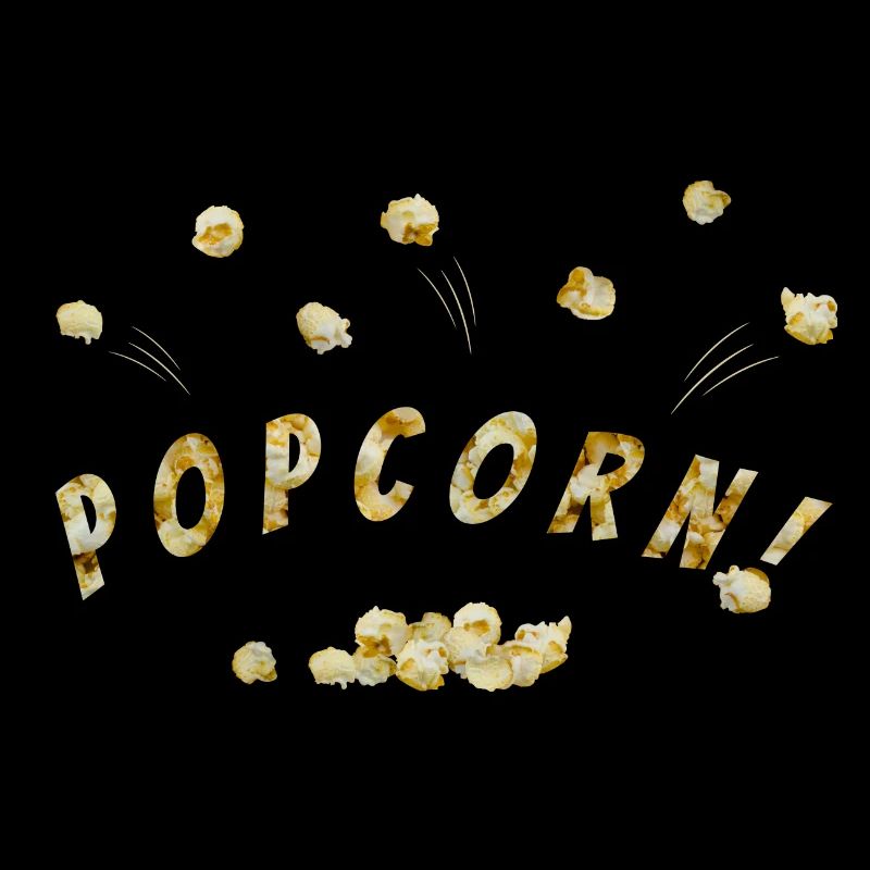 Flying popcorn