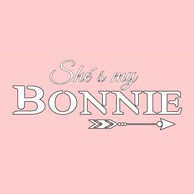Bonnie & Clyde 2 (part1) Partnerlook love Geschenk