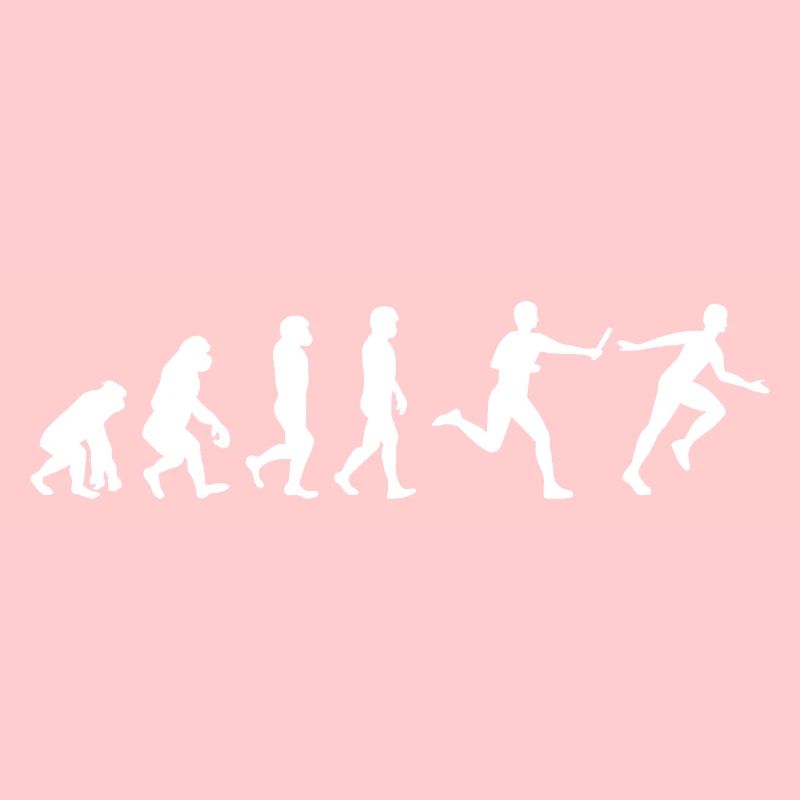 Relay race run athlete track & field Evolution