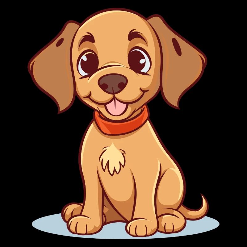 Conception de chien mignon pour les propriétaires de chiens