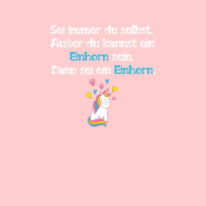 Sei ein Einhorn