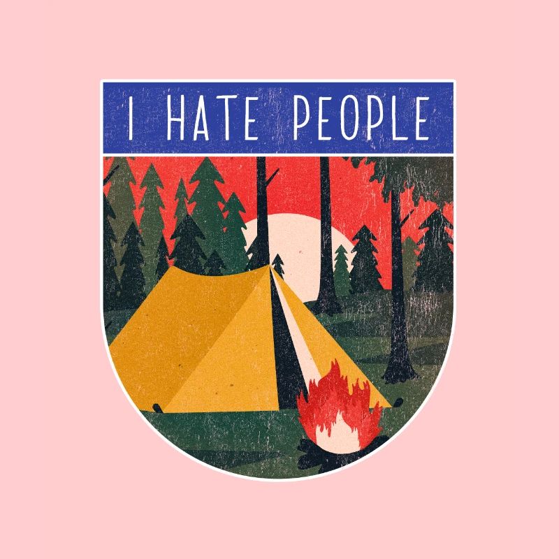 Camping hermit eremite freedom nature silence camp