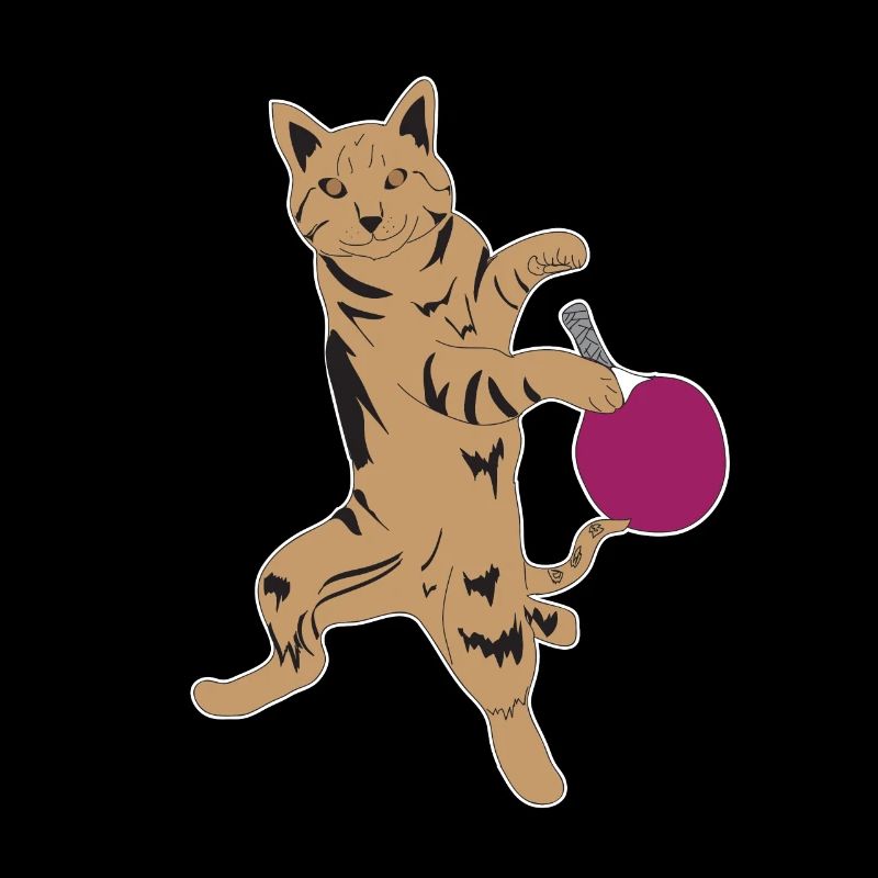 Chat de tennis de table