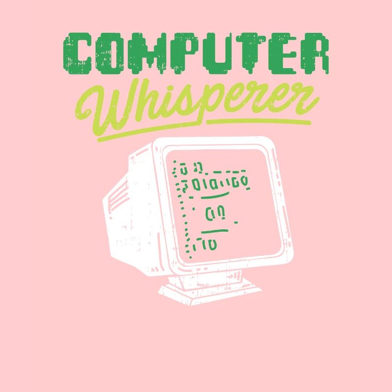 Computer Whisperer Nerd Gamer Programmierer Geek