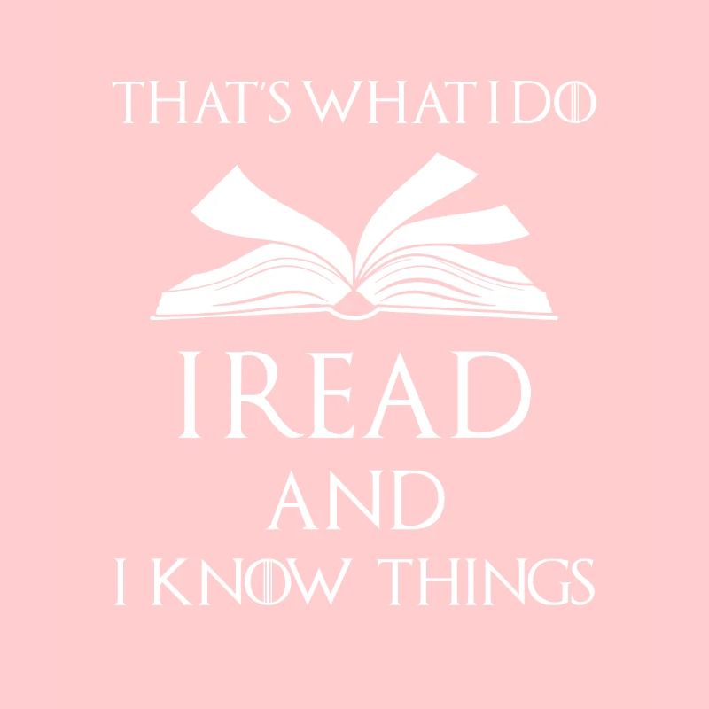 Thats what i read books and know things