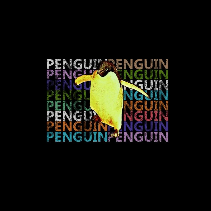 Pinguin Geschenk