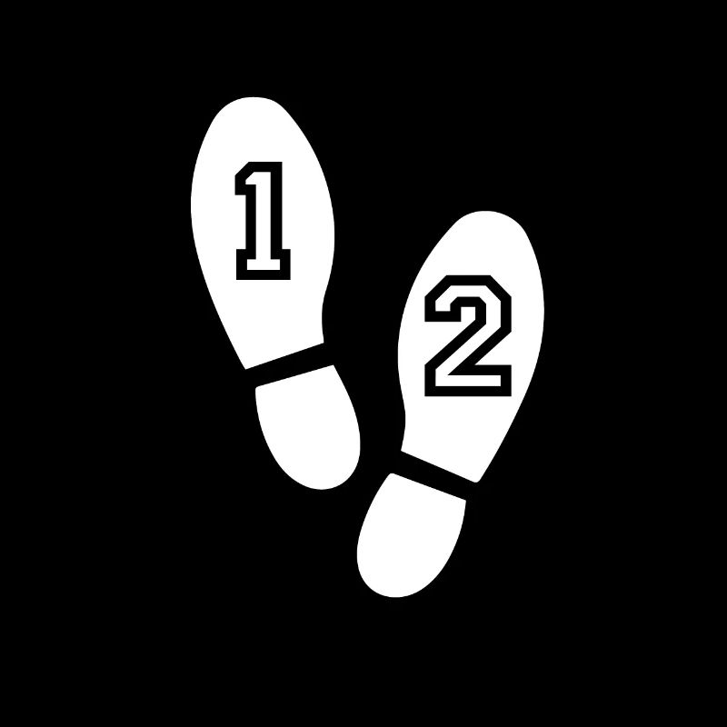 footsteps walk shoes