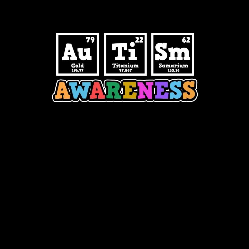 Asperger-Autismus-Bewusstseins-Element-Geschenk