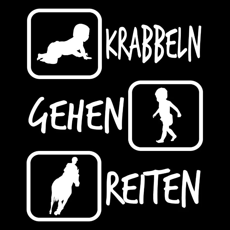 Kinder Kindergeschenk Krabbeln Reiten Baby Eltern