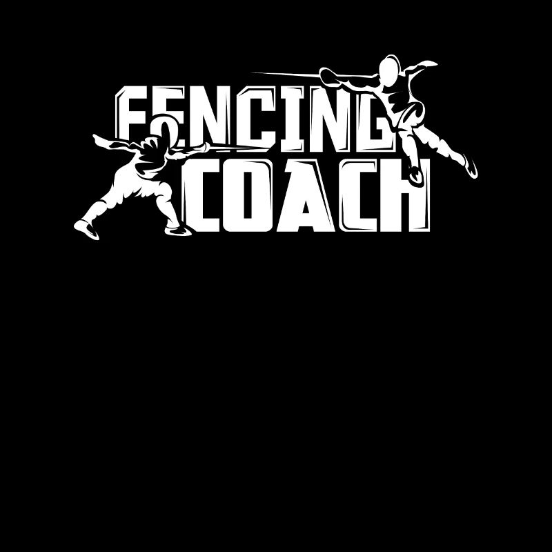 Fechten Degen Säbel Parade Trainer Coach Geschenk