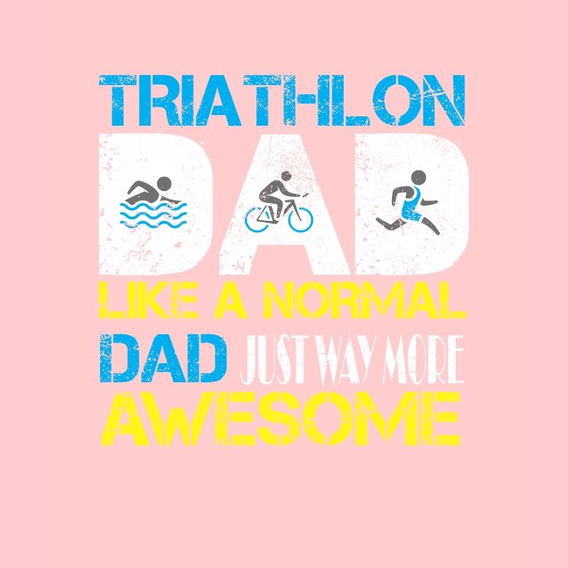 Triathlon papa juste comme un papa normal juste comme ça
