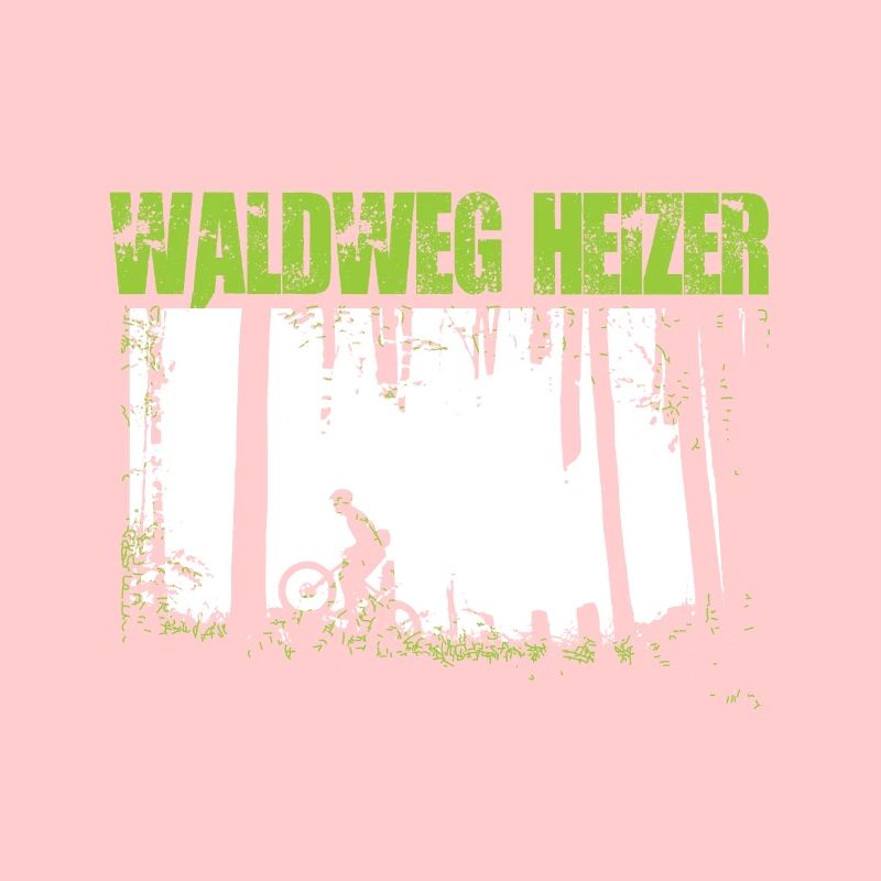 Funny Biker Forest Path Heater MTB BMX Gift Shirt