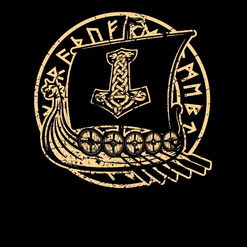 Vikings Thor Valhalla bateau bateau Scandinavie