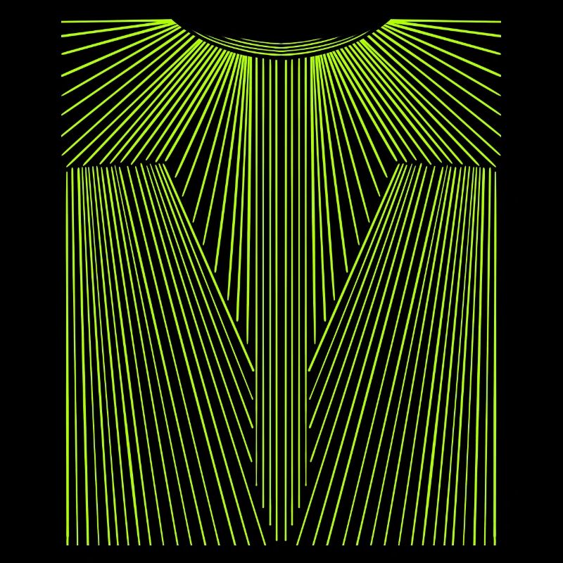 conception d'abeille vert néon