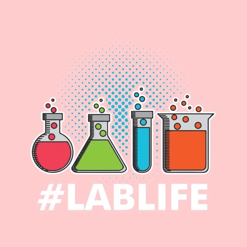 Wissenschaft Labor Leben Geschenkidee Nerd Physik