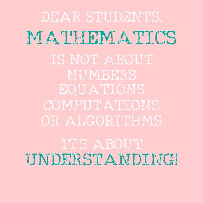 Lettre de professeur de math