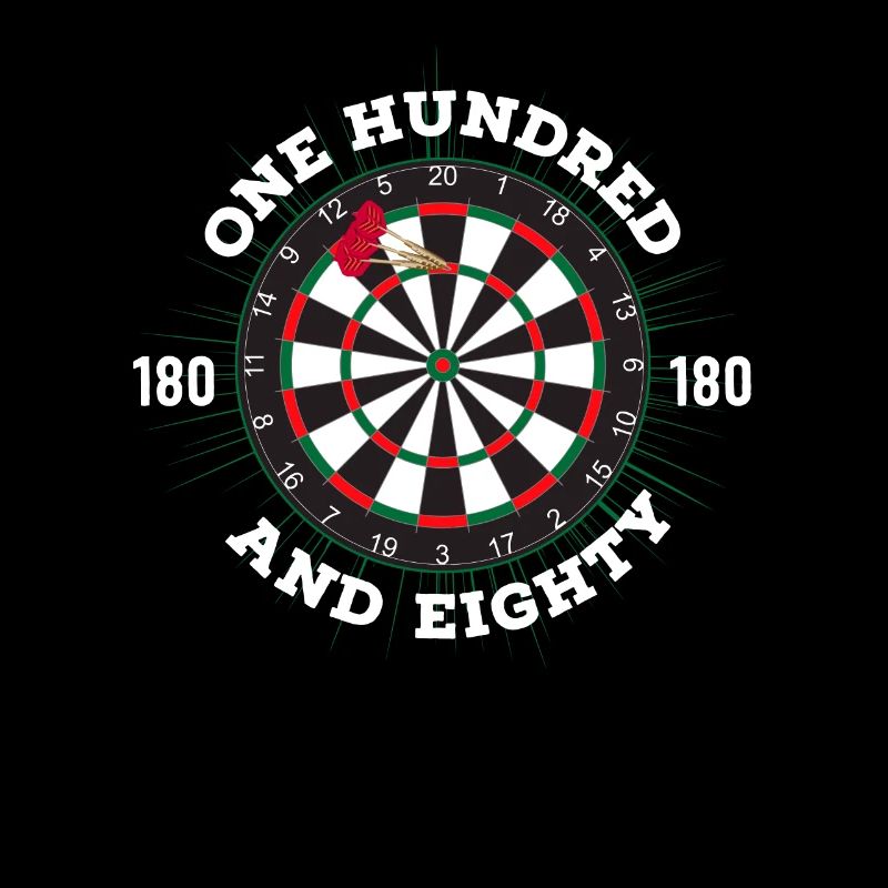 DART ONE UNDRED EIGHTY DARTS 180