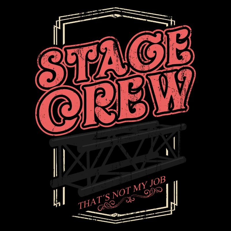 Stagehand Stagecrew Crew Roadie Event Geschenk