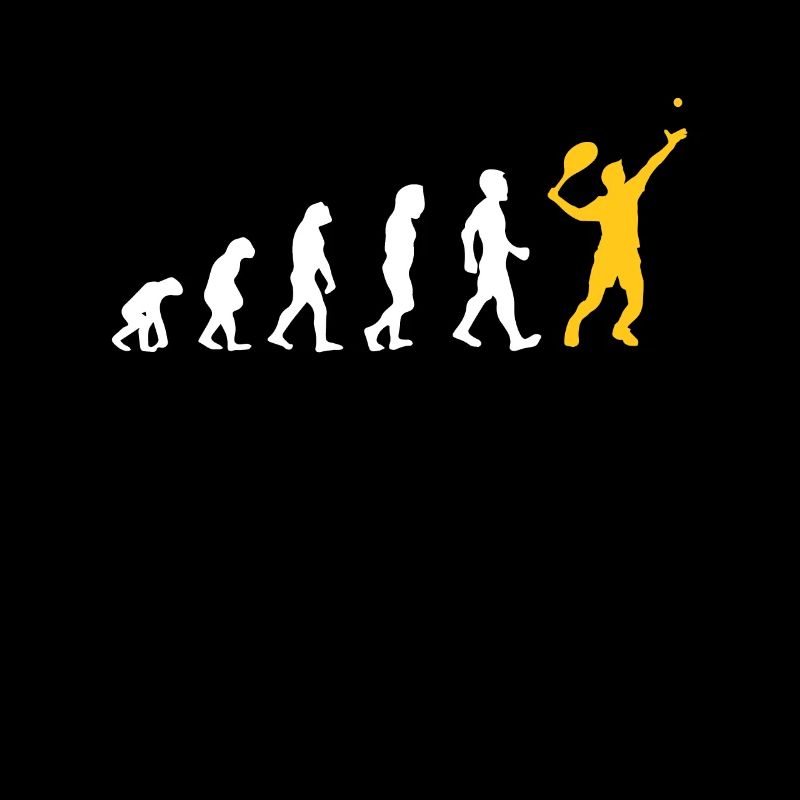 Evolution from a caveman to a tennis player