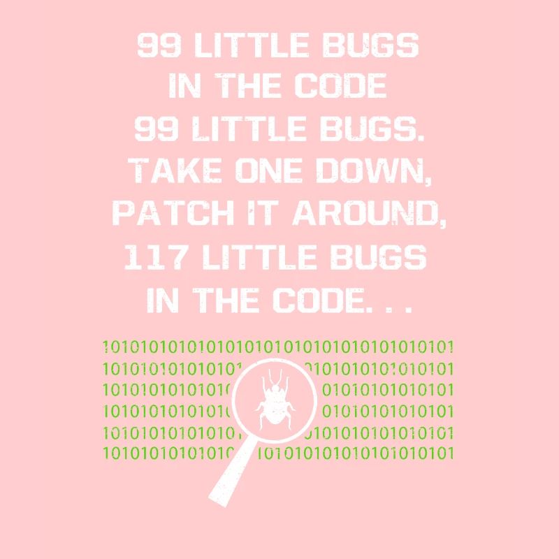 99 petits bugs dans le programme Code Computer Geek