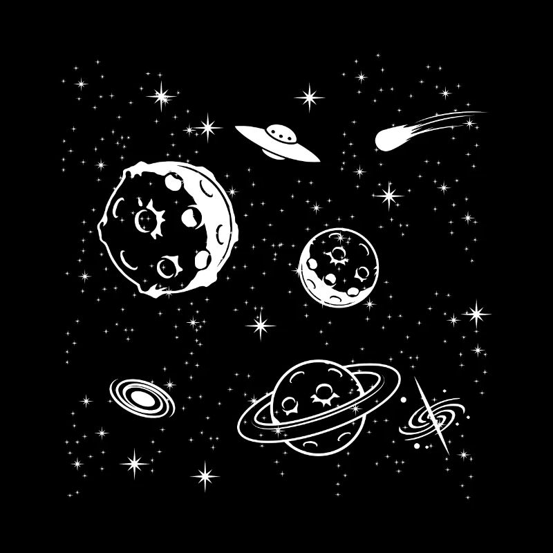Astronomy UFO Planet In Space Gift