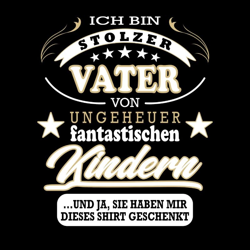 Stolzer Vater Vatertag Geschenk