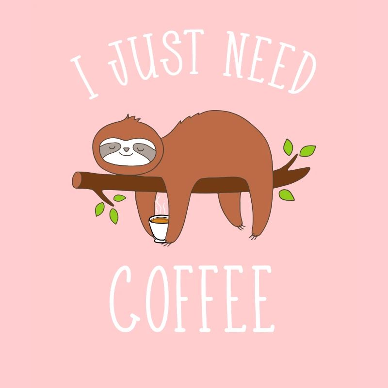 Faultier Kaffee Koffein