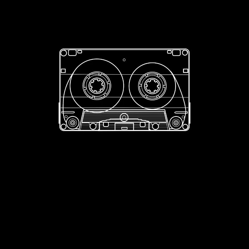 Rétro cassette audio cassette audio rétro