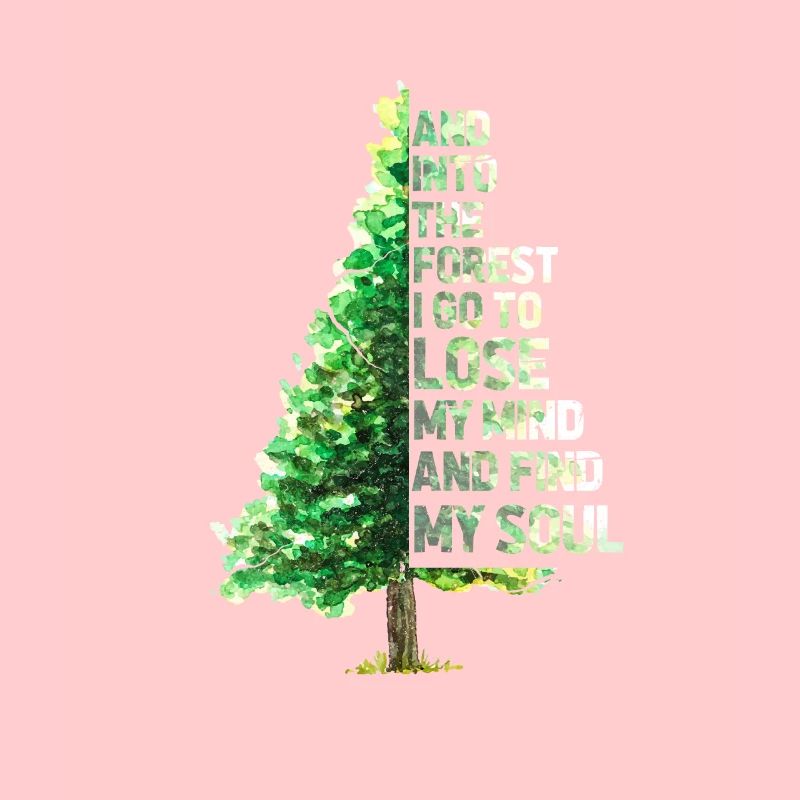 Forest Camping Tree Fir Nature Gift
