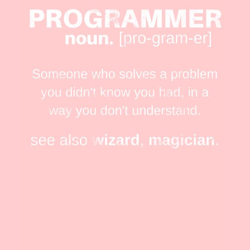 Lustiges Geschenk Programmierer Computer Erklärung