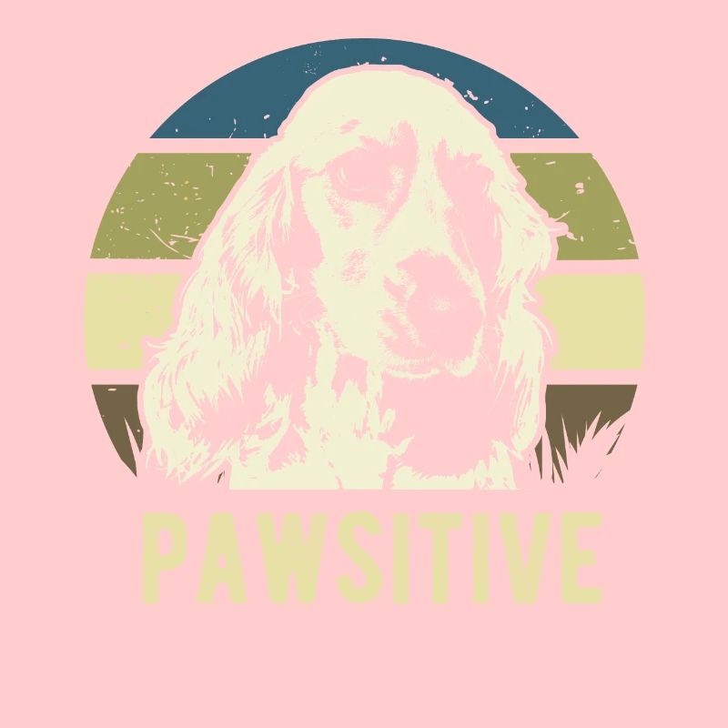 English Cocker Spaniel retro gift shirt