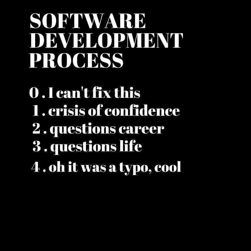 Software Development Funny Coding Programming