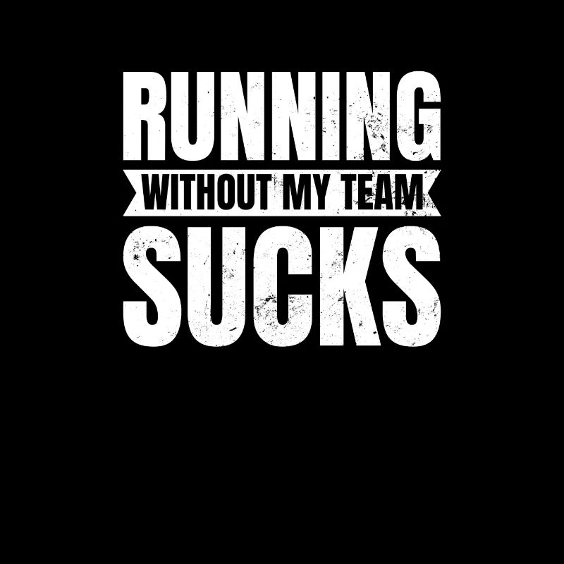 Courir de sucer sans mon cadeau d'équipe