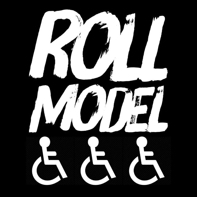 Lustiges Rollstuhlfahrer Design Geschenkidee