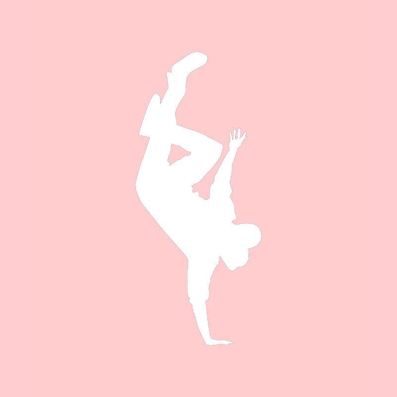 Break dancer dance dancer dancer silhouette