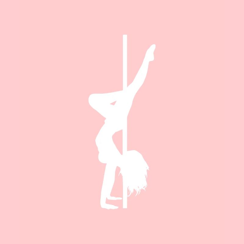 Pole dance dance dancer dancer silhouette
