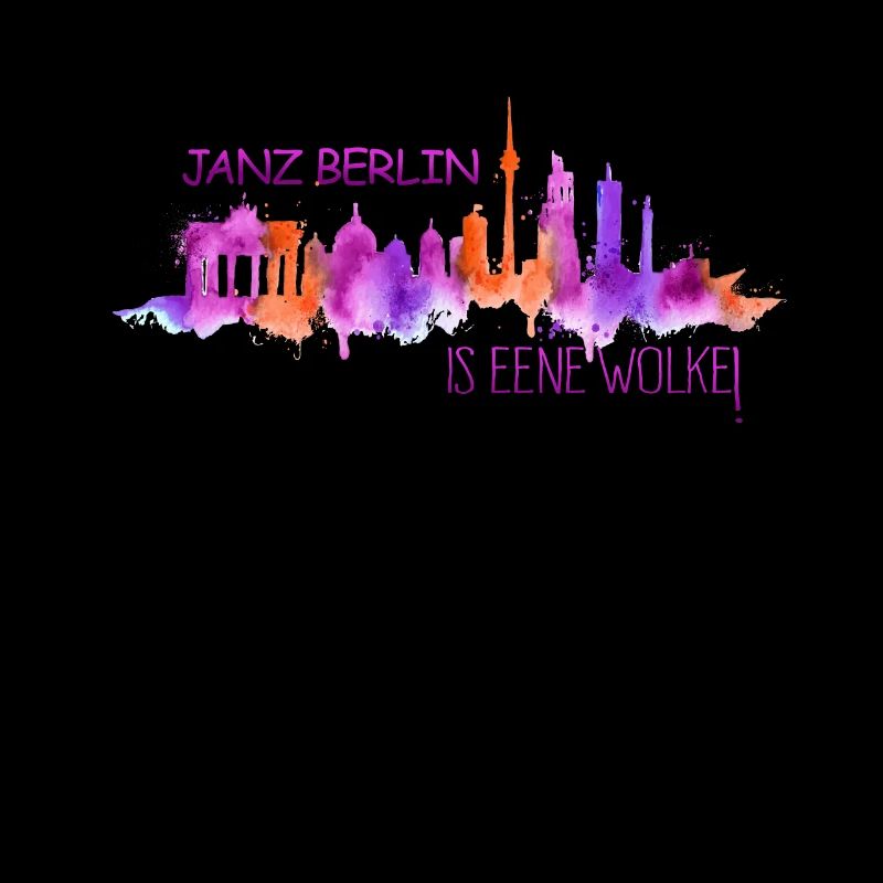 Skyline Berlin Janz Berlin is eene Wolke