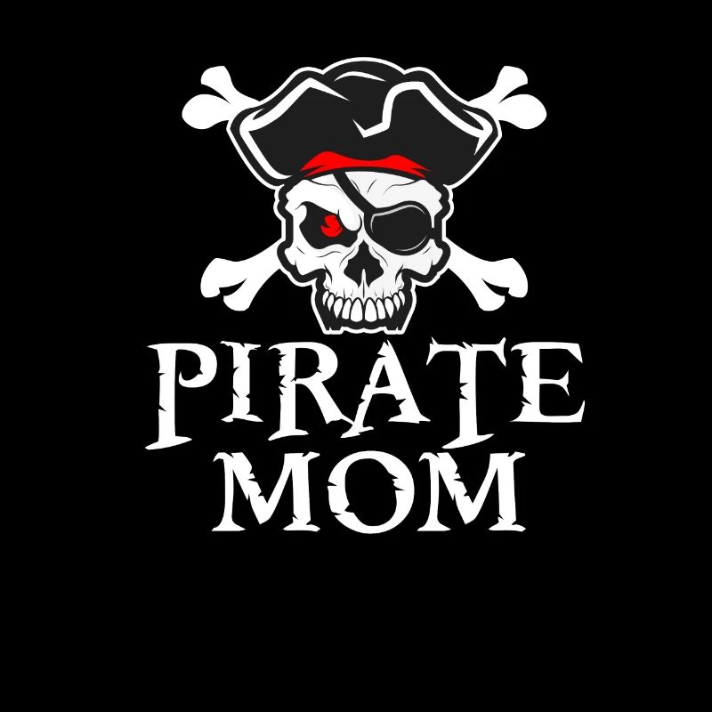 Pirat Mutter Pirate Piraten Muttertag Geschenk