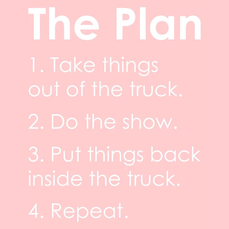 STAGEHAND CREW PLAN technicien en éclairage cadeau