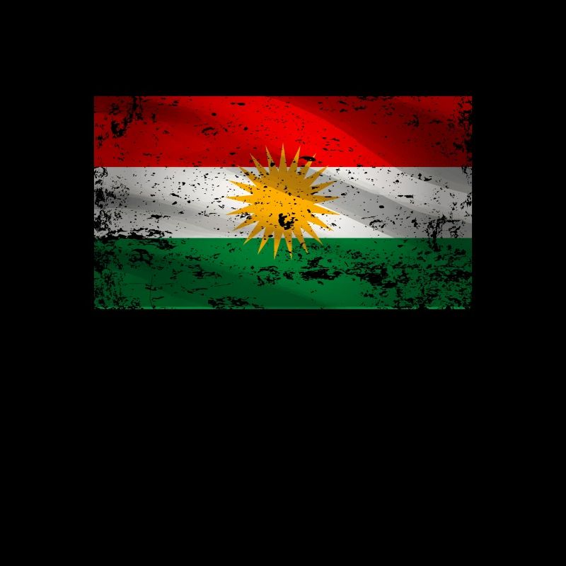 Kurdistan Drapeau kurde pour les Kurdes