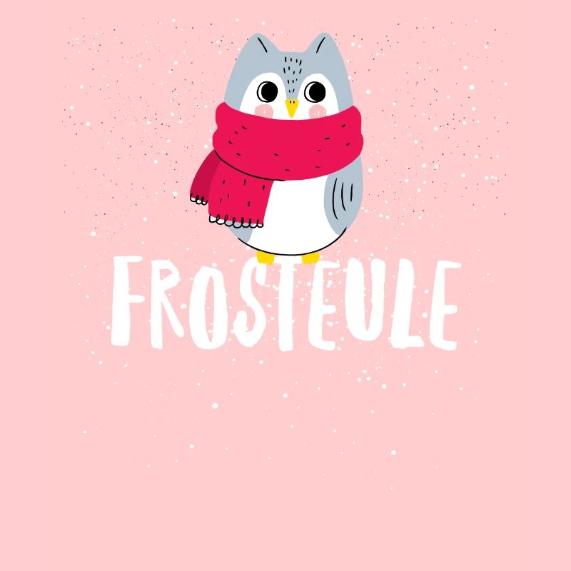 Frosteule Chouette avec écharpe